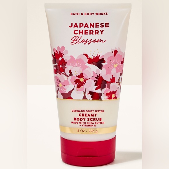 Bath & Body Works Other - Japanese Cherry Blossom Creamy Body Scrub